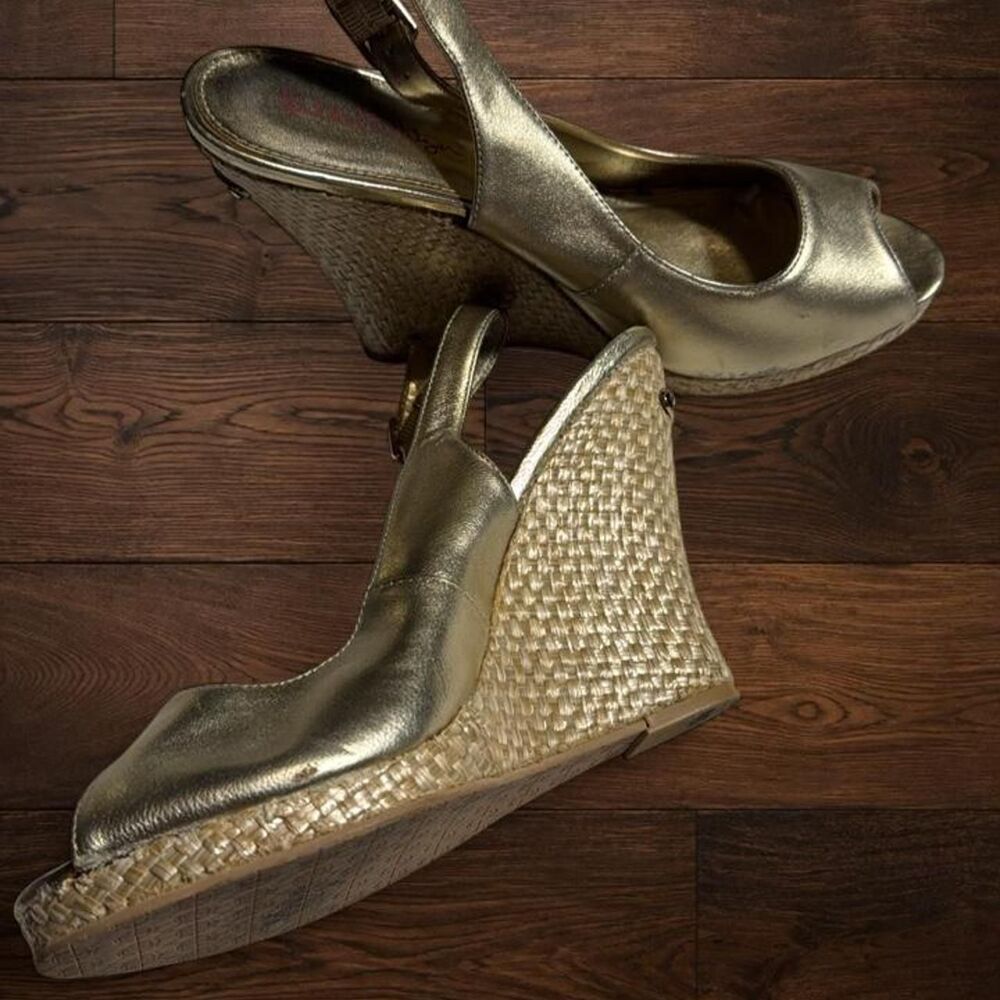 Lilly-pulitzer Women's Gold Sandals